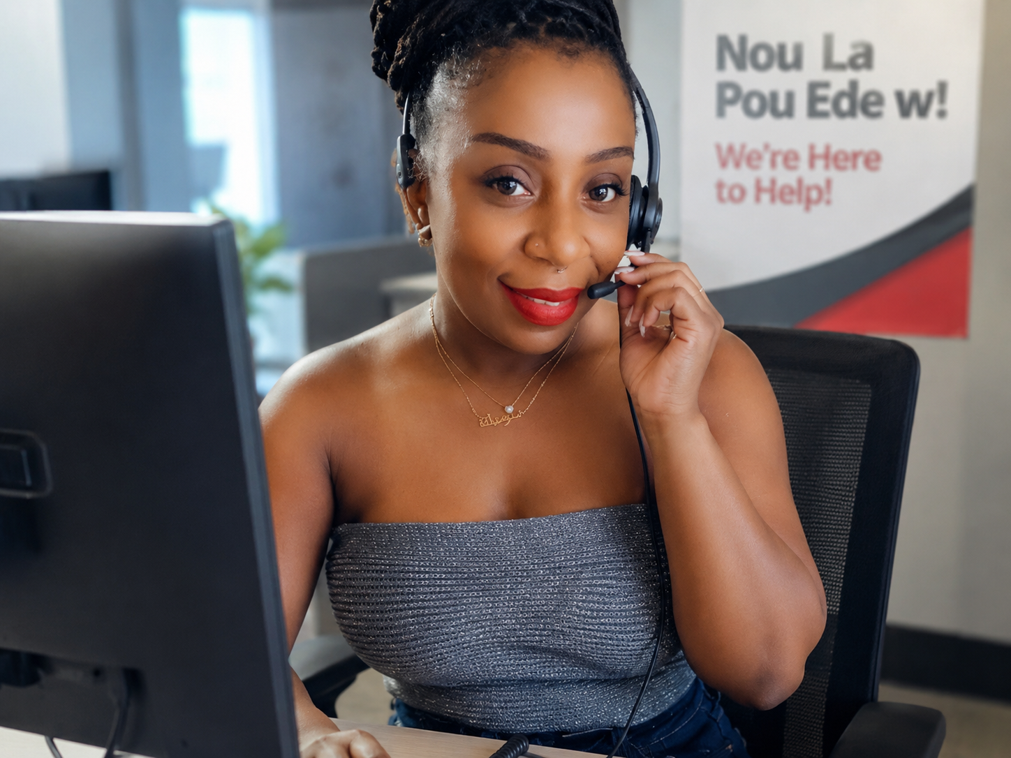 AyitiRide customer support agent